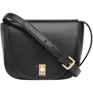 Whistles Black Carlota Turnlock Satchel